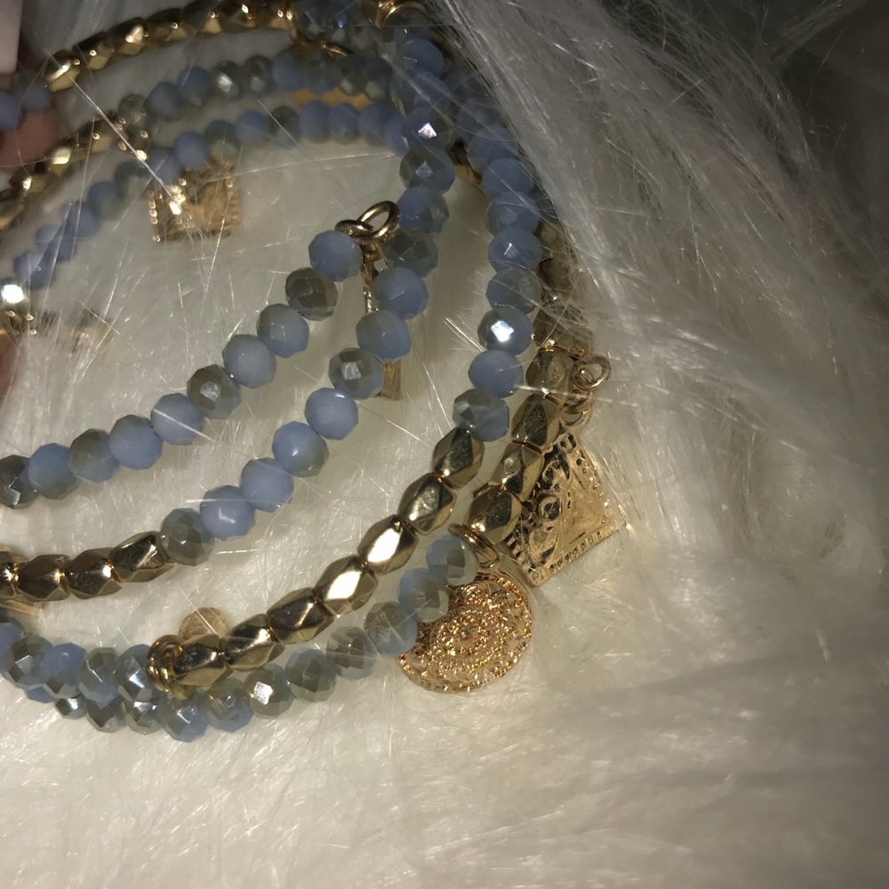 Charming charlie wrap around bracelet
